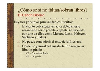 Introduccion A La Biblia