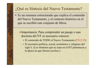 Introduccion A La Biblia