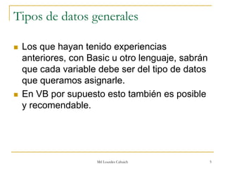 Introduccion A Vb 6 Generalidades Codigo