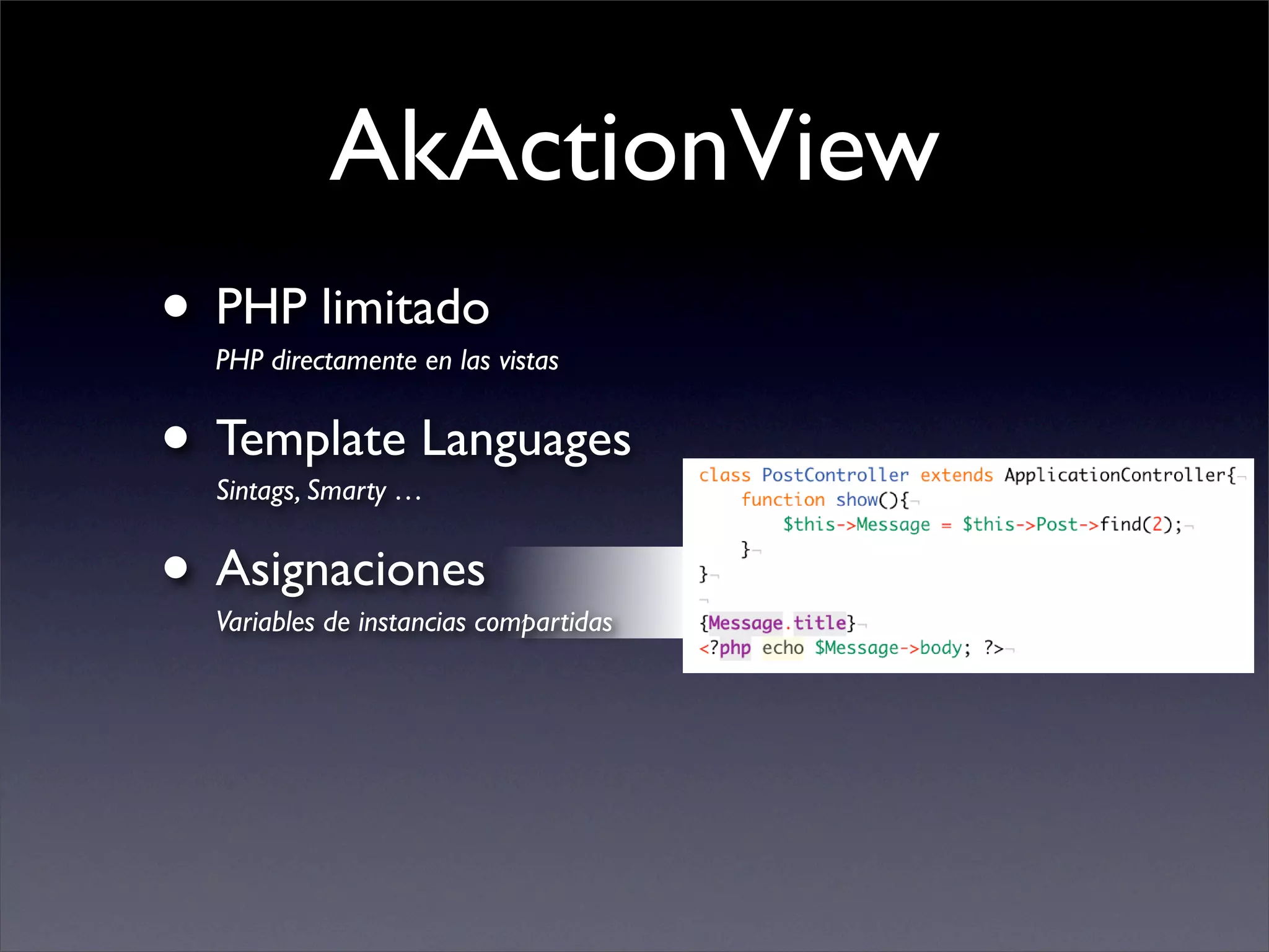 Introduccion al Akelos Php Framework