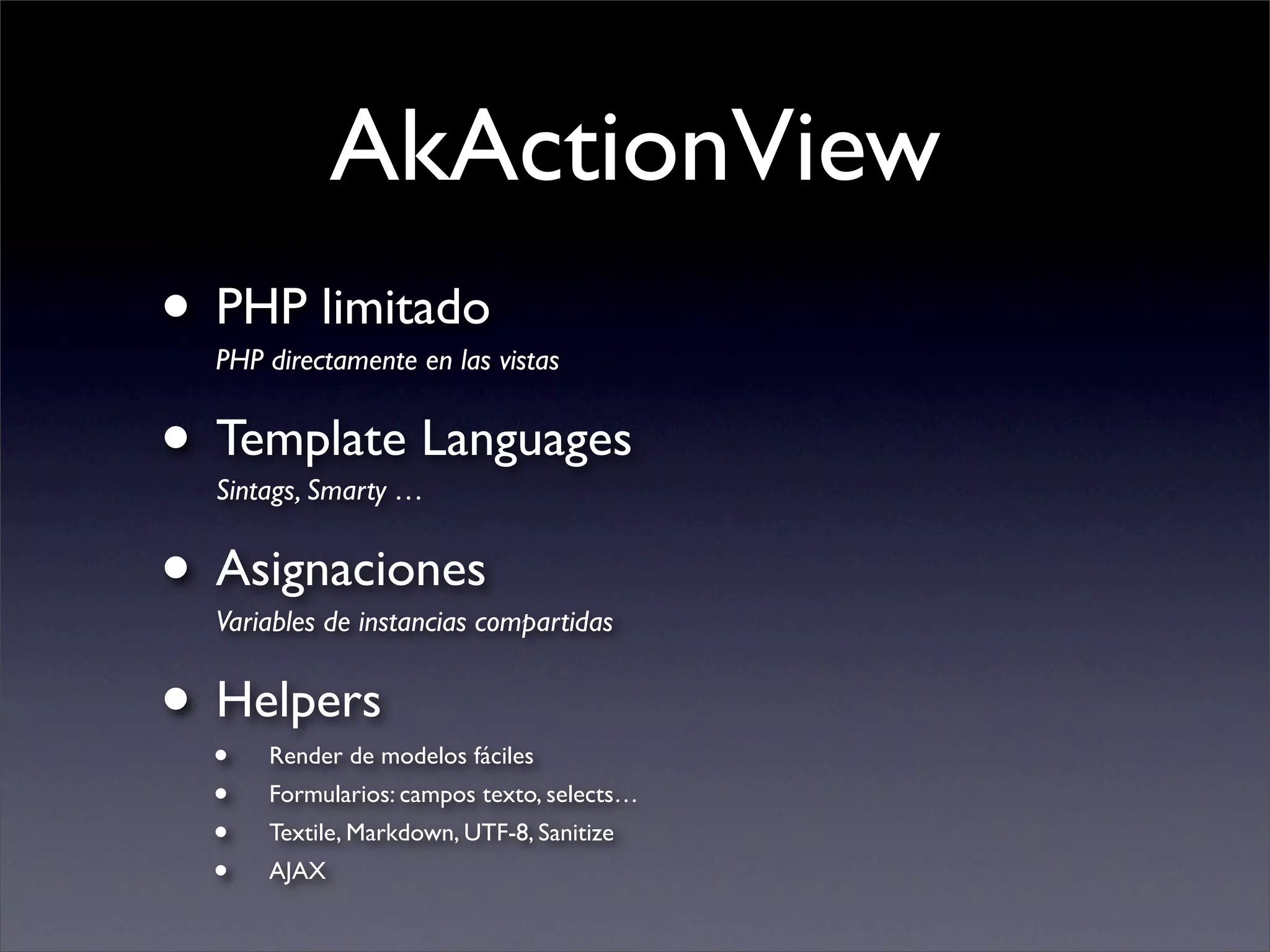 Introduccion al Akelos Php Framework