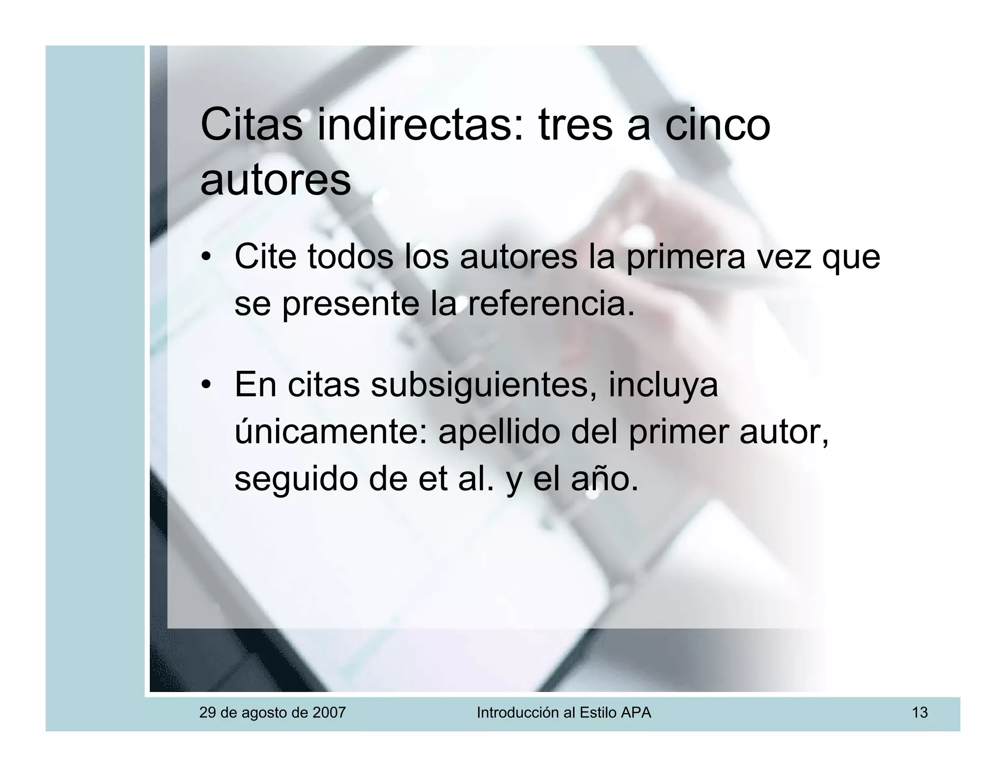 Introduccion Estilo APA