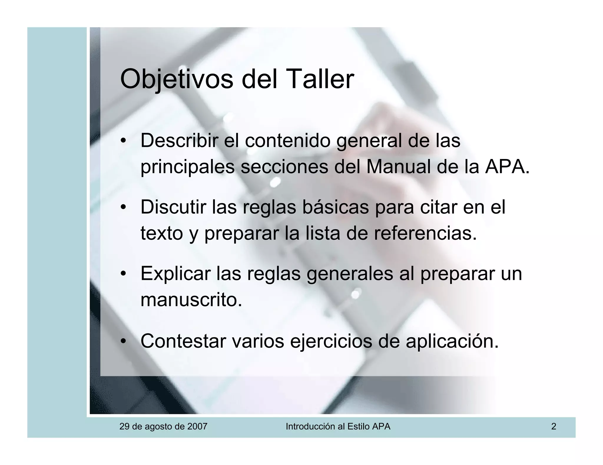 Introduccion Estilo APA