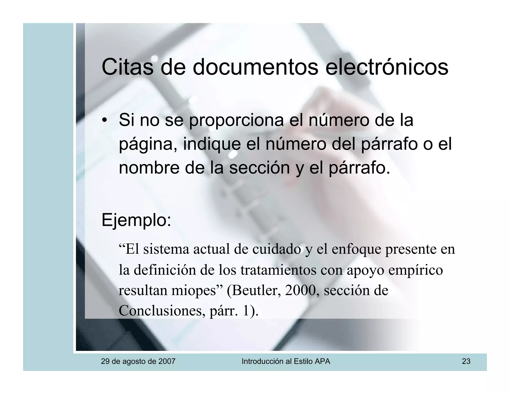 Introduccion Estilo APA