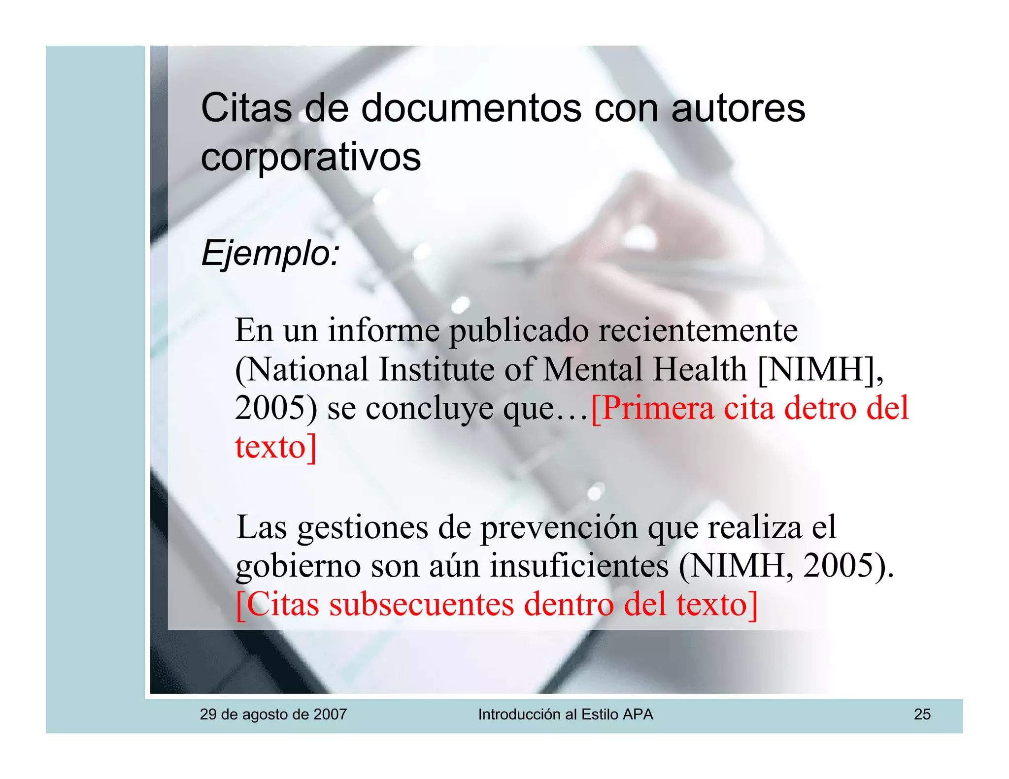 Introduccion Estilo APA