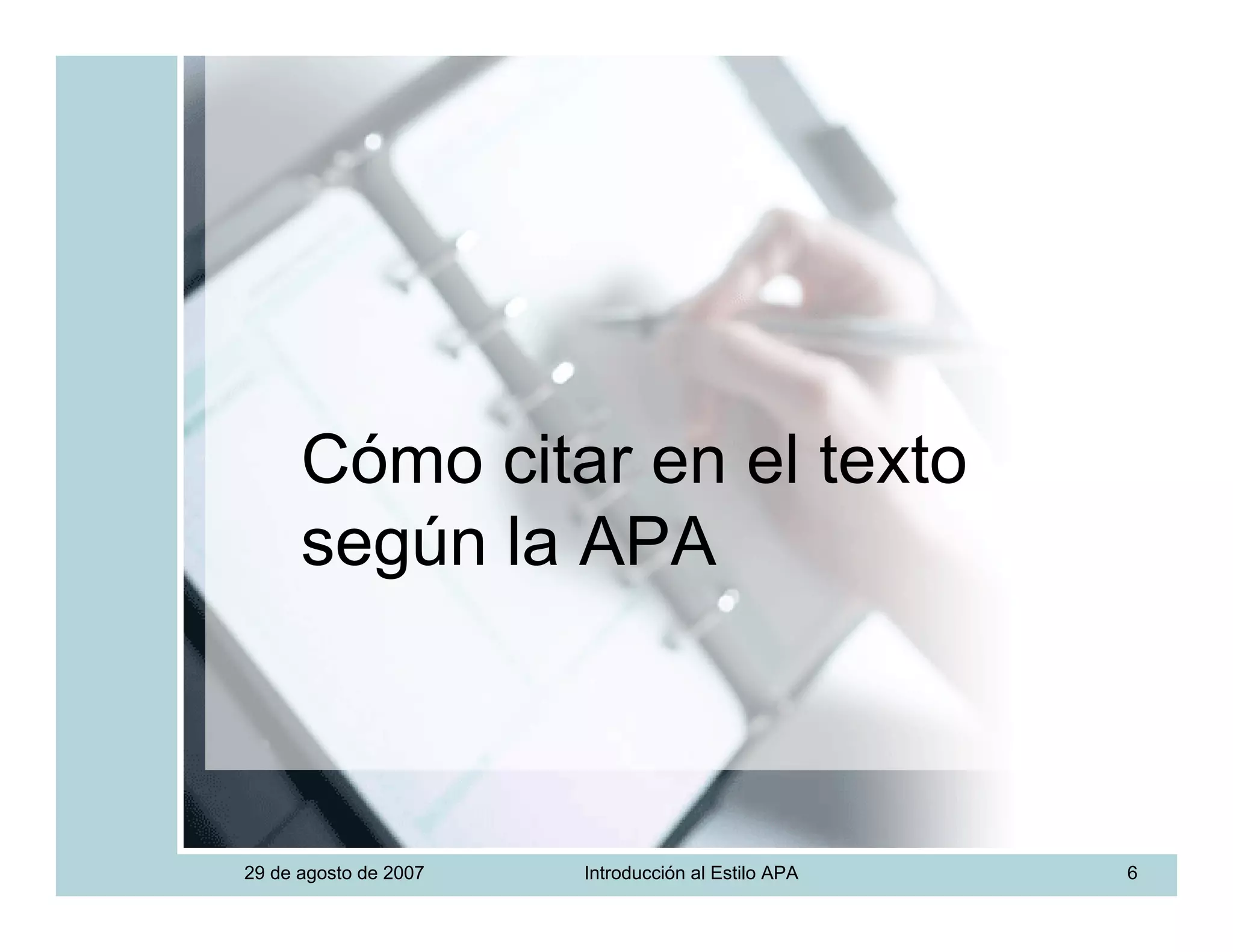 Introduccion Estilo APA