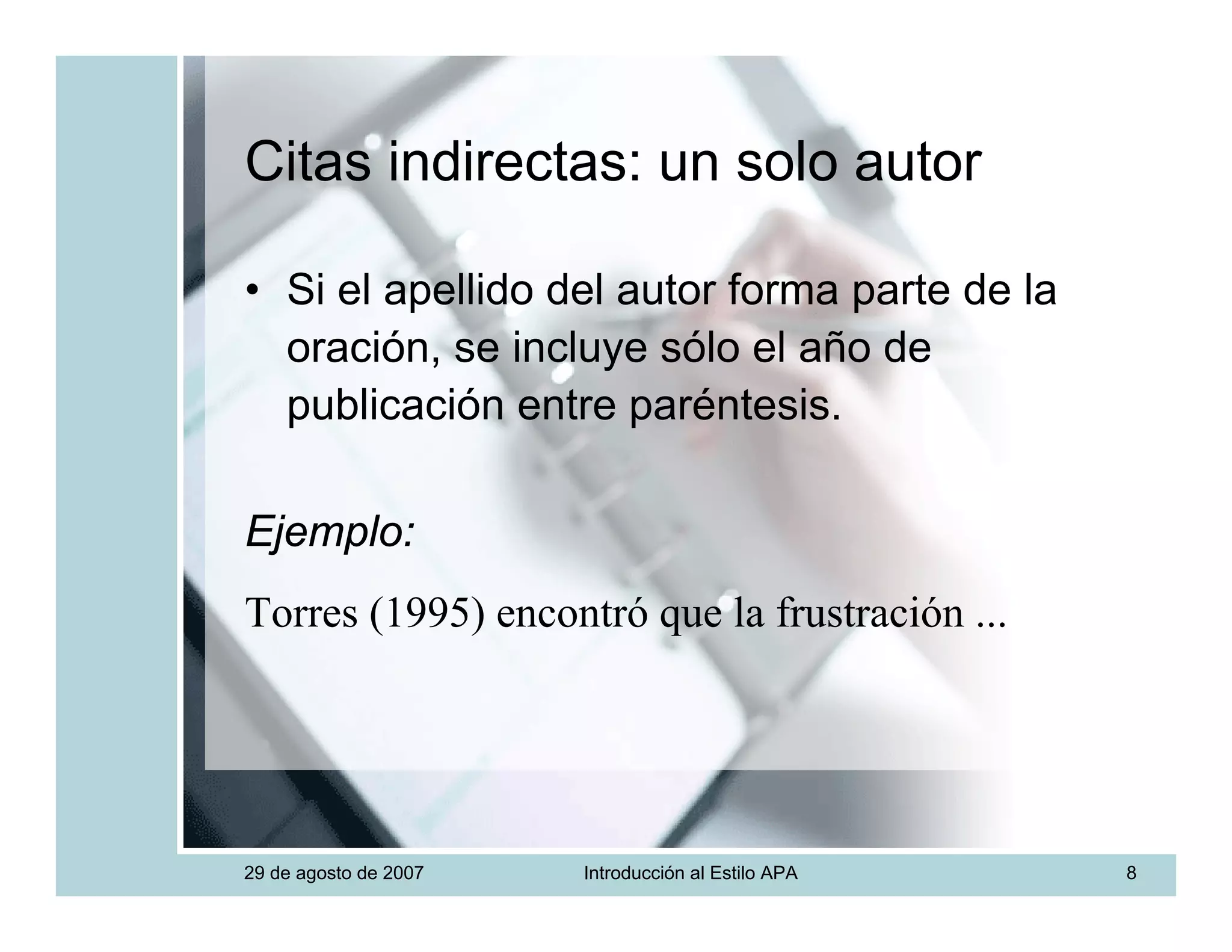 Introduccion Estilo APA