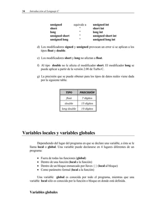 Introduccion al-lenguaje-c | PDF