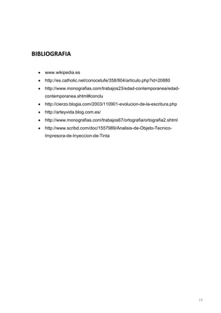 Introduccion  escritura