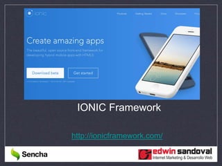 IONIC Framework
http://ionicframework.com/
 
