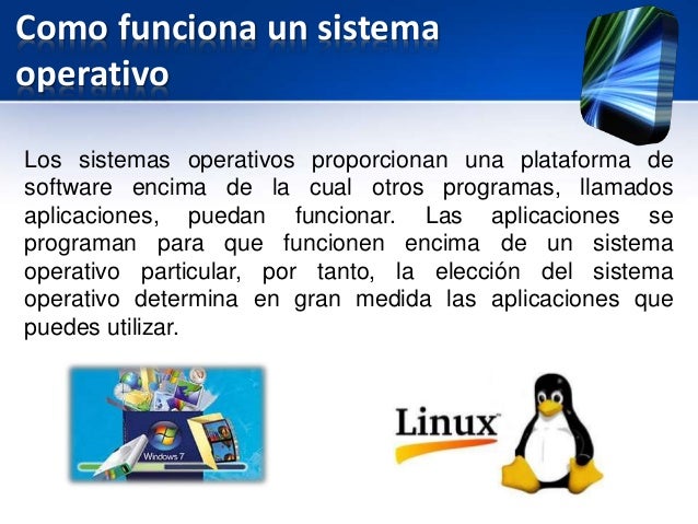 sistema operativo