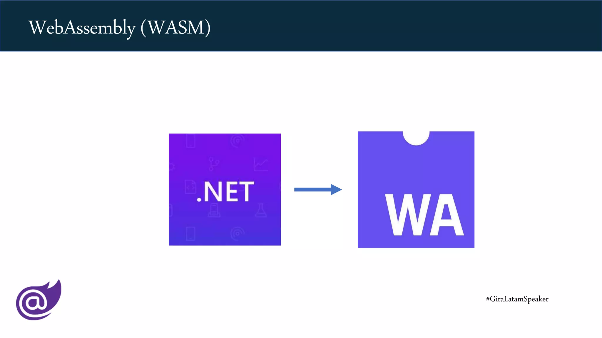 #GiraLatamSpeaker
WebAssembly (WASM)
 