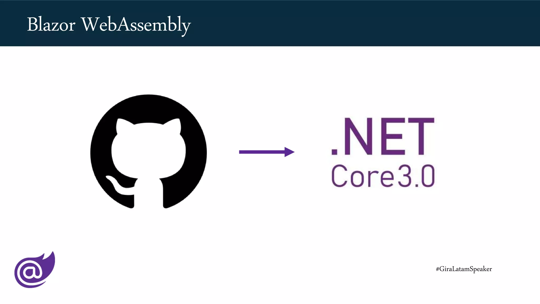 #GiraLatamSpeaker
Blazor WebAssembly
 