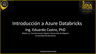 Introduccion a databricks | PDF