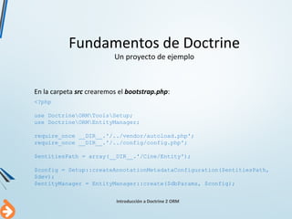 Introduccion a Doctrine 2 ORM | PDF
