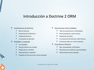 Introduccion a Doctrine 2 ORM | PDF