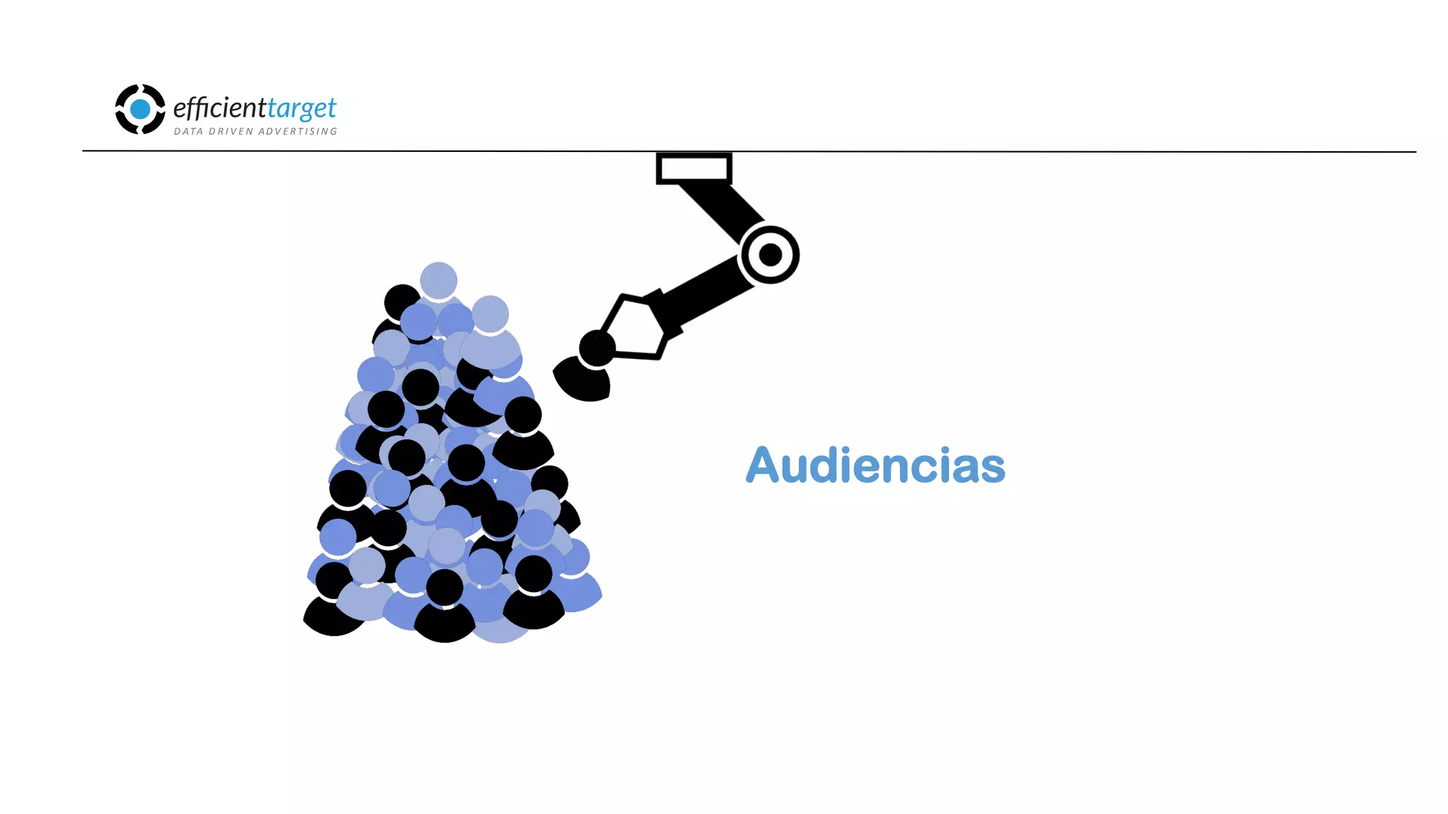 CAMPAÑAS
INVERSIÓND ATA
D R I V E N
AD V E R T I S I N G
Audiencias