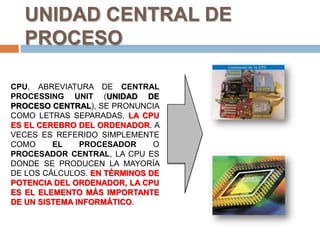 Introducción a la computación | PPTX