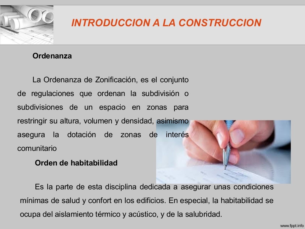 Introduccion a la construccion