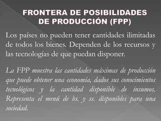 Capital (K)INSUMOS Y PRODUCTOSProductos.Son los distintos bienes y servicios que resultan del proceso de producción que se consumen o se emplean  en un proceso de producción posterior.