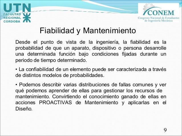 Introduccion a la fiabilidad