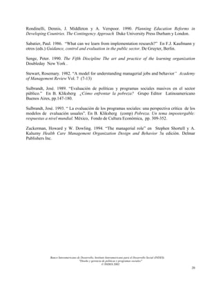 Introduccion a la_gerencia_social | PDF