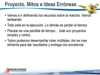 Introduccion a la Gestion de Proyectos
