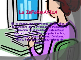 dIApoSItIVas SoBrE InFoRmAtIcA! | PPTX