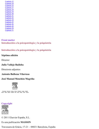 Introduccion a La Psicopatologia y Psiquiatria7 - Vallejo.pdf