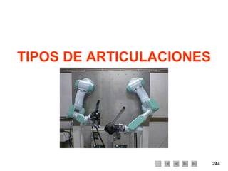TIPOS DE ARTICULACIONES 