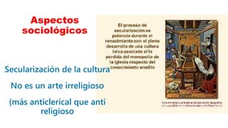 Aspectos
sociológicos
12
 