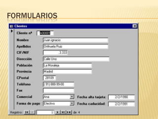 FORMULARIOS

 