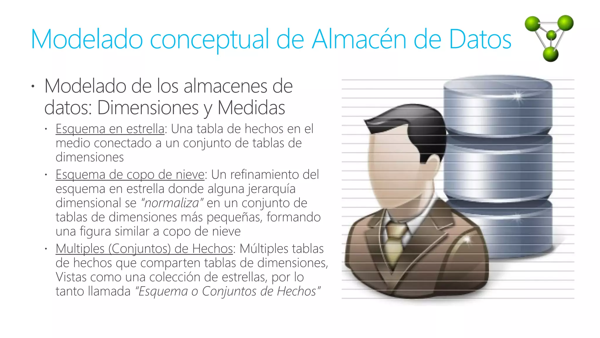 Modelado conceptual de Almacén de Datos
 