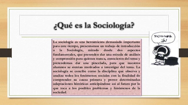 Introduccion a la sociologia