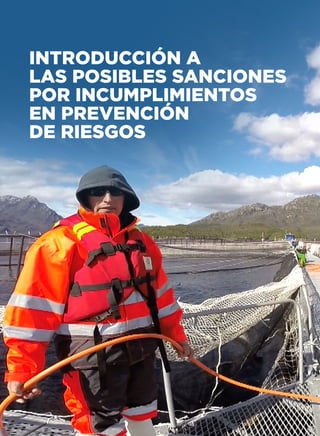 INTRODUCCIÓN A
LAS POSIBLES SANCIONES
POR INCUMPLIMIENTOS
EN PREVENCIÓN
DE RIESGOS
 