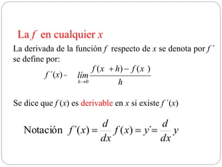 Introducción al Calculo Diferencial de una Función Real  ccesa007