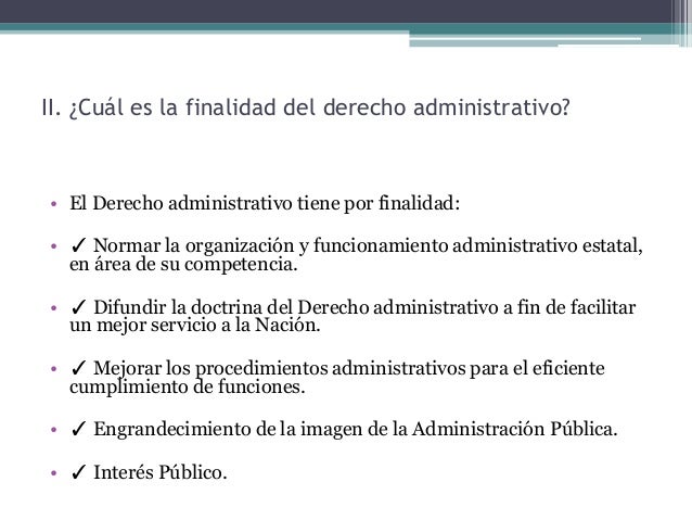 TEMA I. Introduccion al derecho administrativo