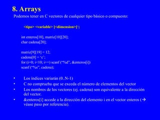 Introduccion al lenguaje C1 jdjdjsjdjfjfj | PPT