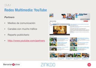 100
SMM
Redes Multimedia: Flickr
 