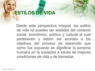 Introduccion A Los Estilos De Vida Saludables