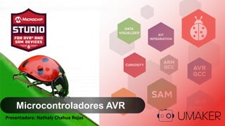 Microcontroladores AVR
Presentadora: Nathaly Chahua Rojas
 