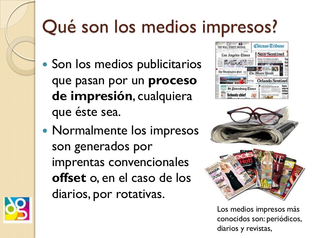 Introduccion a los medios impresos