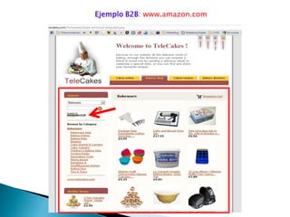 Ejemplo B2B: www.amazon.com
 