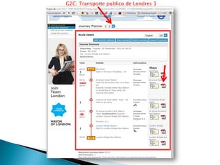 G2C: Transporte publico de Londres 3
 