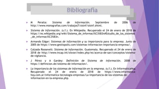 Introducción a los sistemas de Información | PPTX