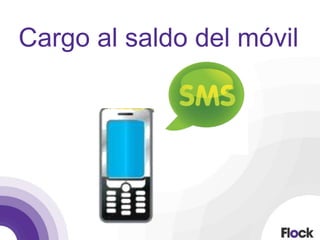 Cargo al saldo del móvil
 