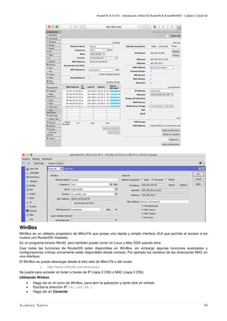 Introduccion a mikro_tik_routeros_and_rou | PDF