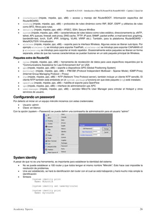 Mipsbe Routers Introduccion a mikro_tik_routeros_and_rou | PDF