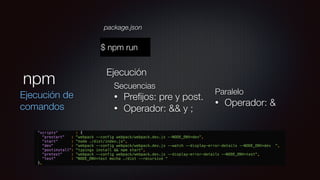 Introducción a npm | PDF