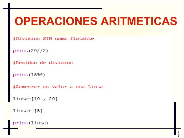 Introduccion a python 3 | PDF